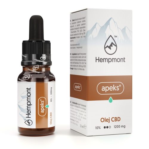 Hempmont Apeks® CBD olaj 10% 1200 mg - 12 ml