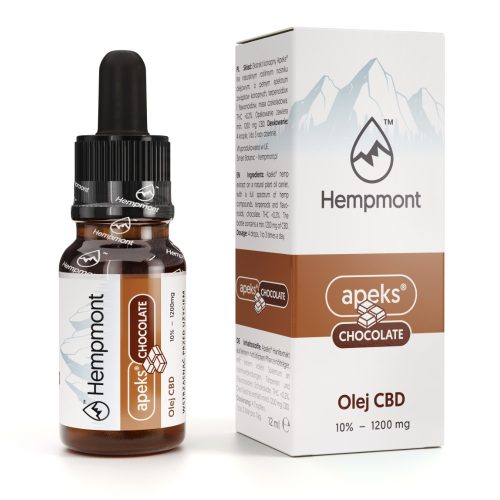 Hempmont Apeks®Csokoládé ízű CBD olaj 10 % 1200 mg - 12 ml